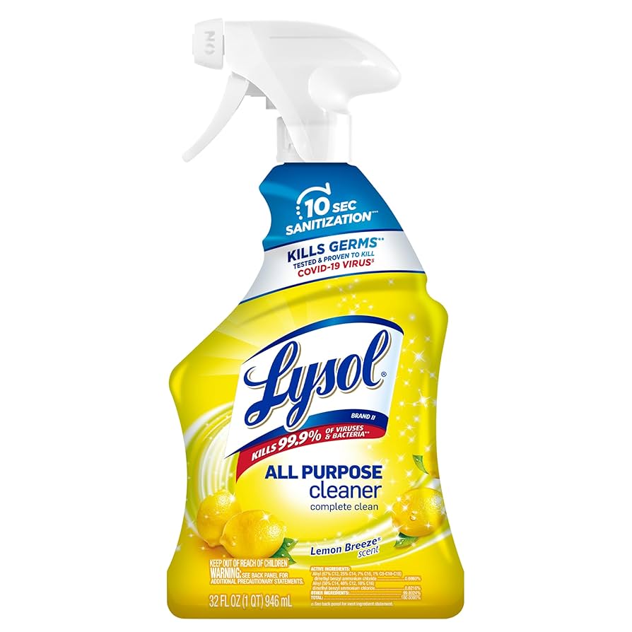 Can You Use Lysol Bathroom Cleaner in the Kitchen