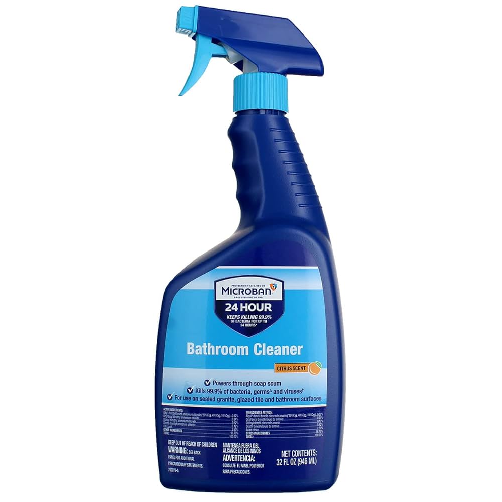 Can You Use Microban Bathroom Cleaner in Kitchen