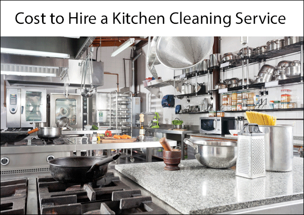 How Much Commercial Kitchen Cleaning Service Cost