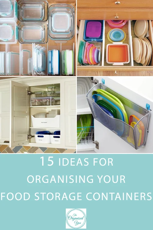 How to Organize Kitchen Plastic Containers And Lids