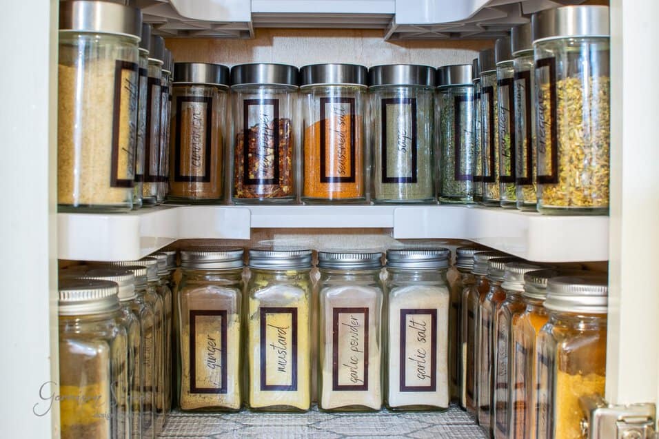 How to Organize Kitchen Spices