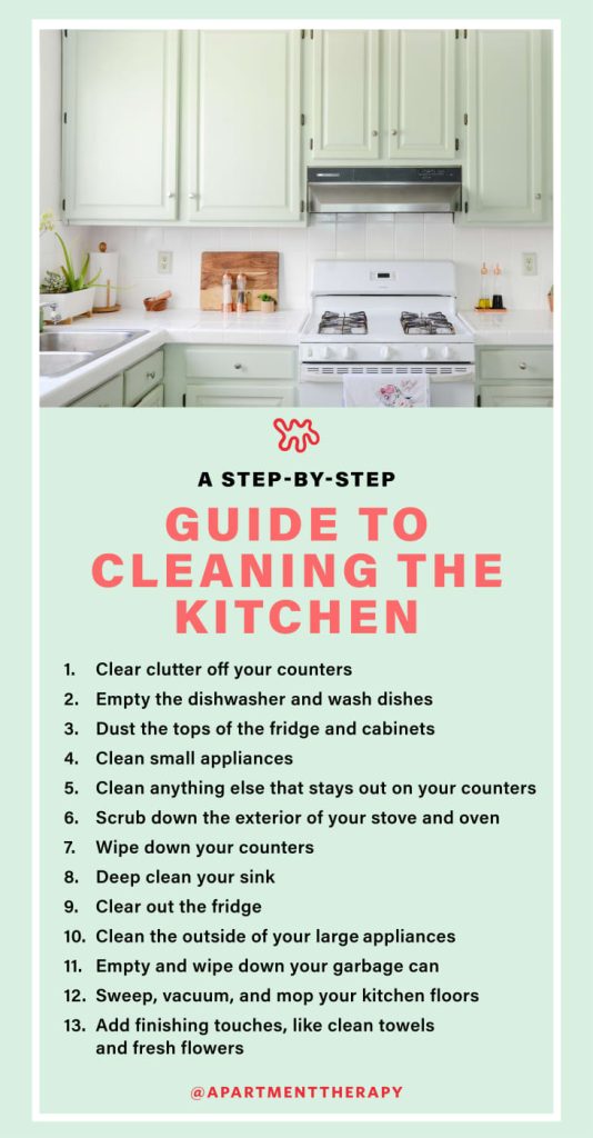 What is the First Step in Cleaning Kitchen Tools